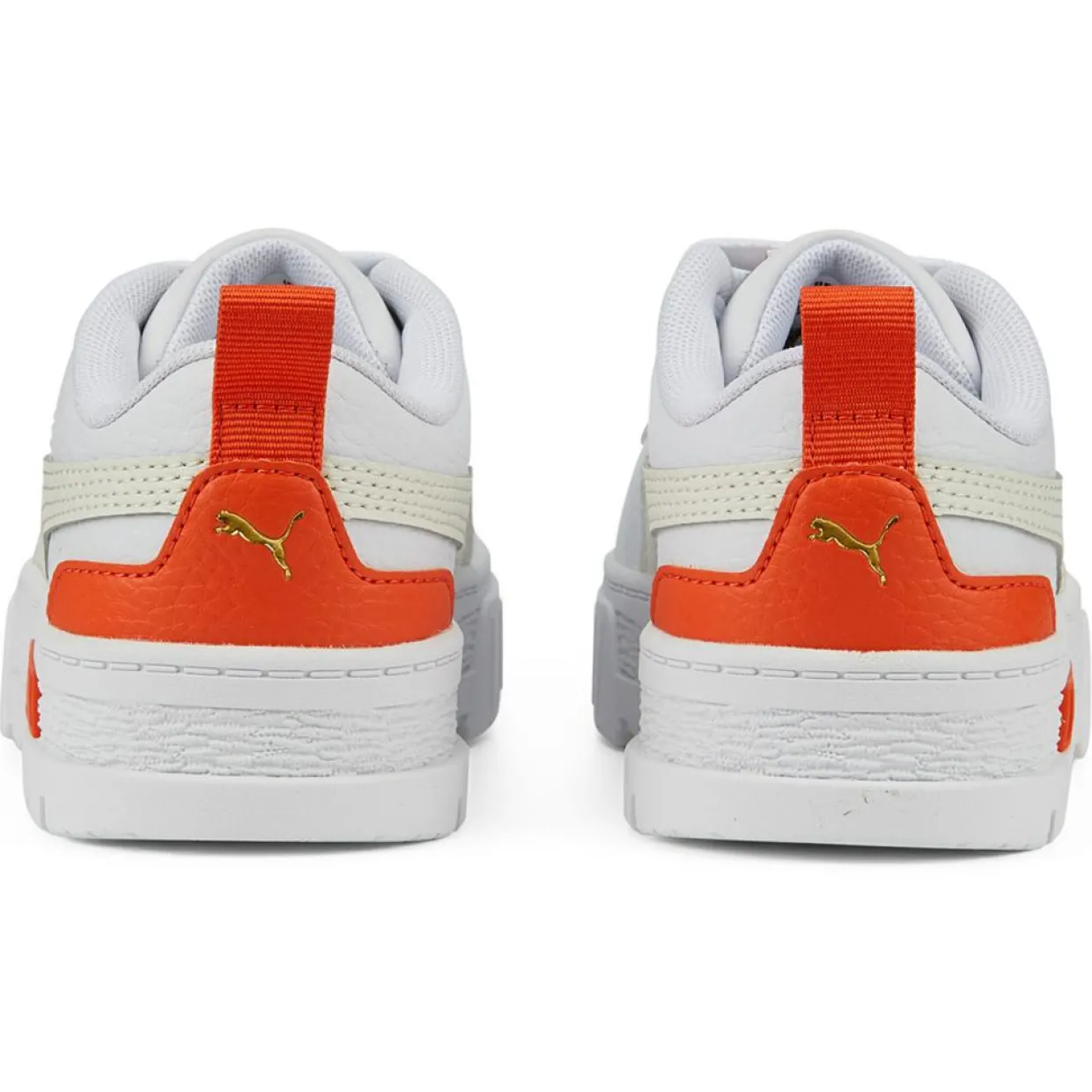 Baskets Mayze Lth blanc/orange-Puma