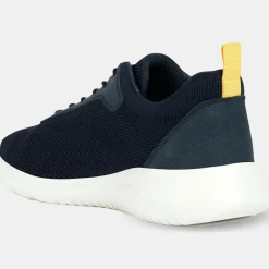 Baskets Monreale bleu marine-Geox Discount