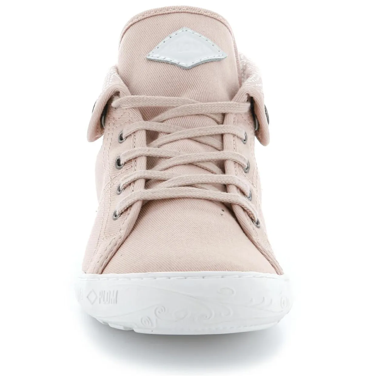 Femme Palladium Baskets^Baskets montantes en Twill Gaetane rose clair