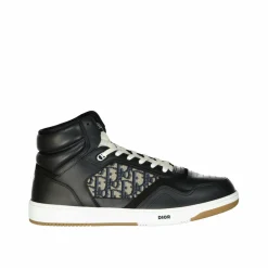 Homme Dior Baskets^Baskets montantes Oblique noires