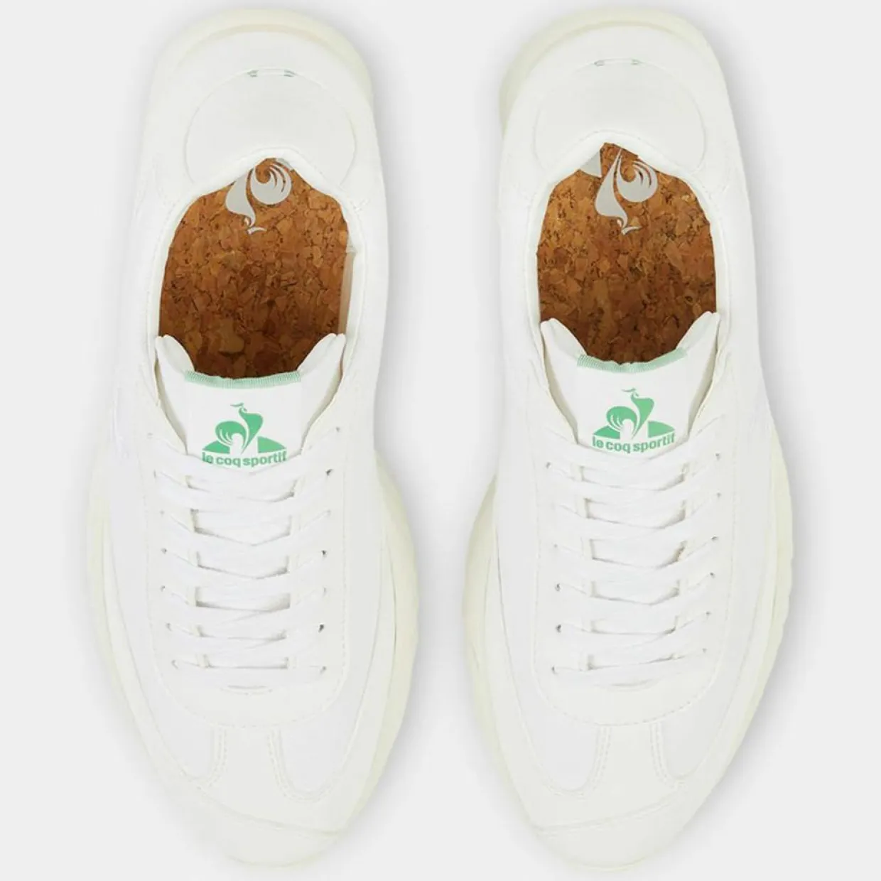Femme Le Coq Sportif Baskets^Baskets Nérée Vintage blanches