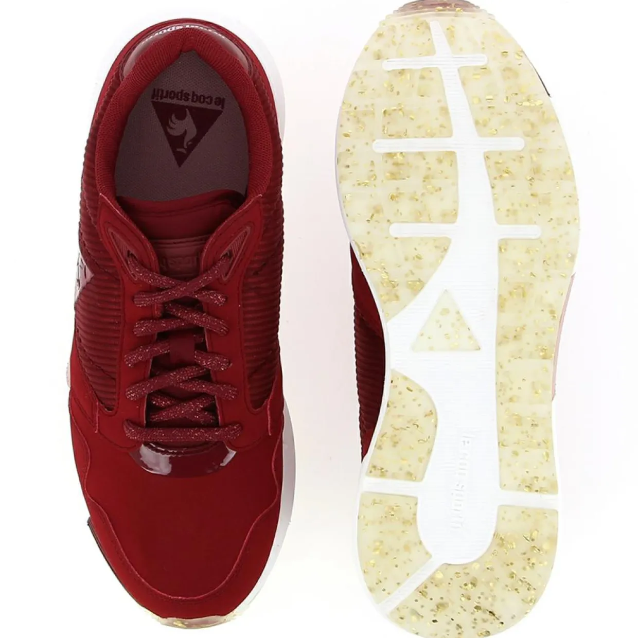 Femme Le Coq Sportif Baskets^Baskets Omega X bordeaux