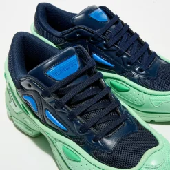 Baskets Pharaxus bleu/vert-Raf Simons Clearance