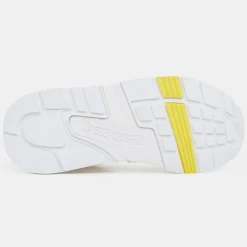 Baskets R850 blanc/jaune-Le Coq Sportif New