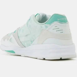 Baskets R1000 blanc/vert-Le Coq Sportif Online