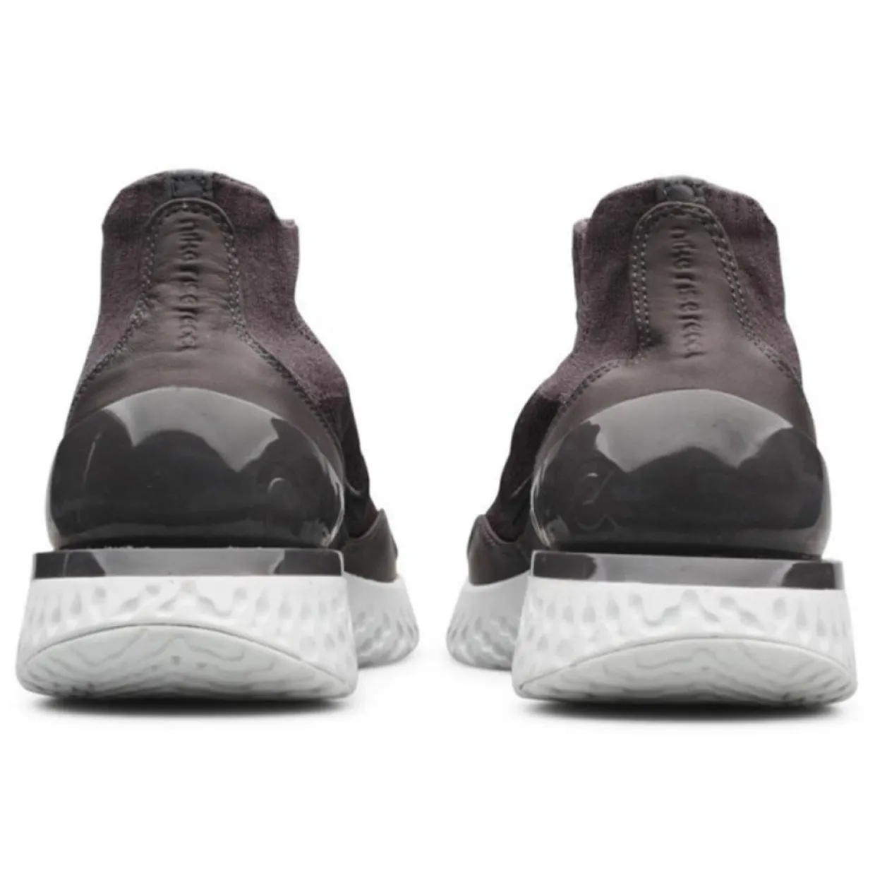 Baskets Rise React Flyknit grises-Nike Best
