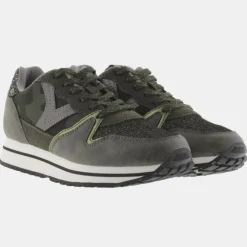 Baskets Running kaki/noir-Victoria Sale