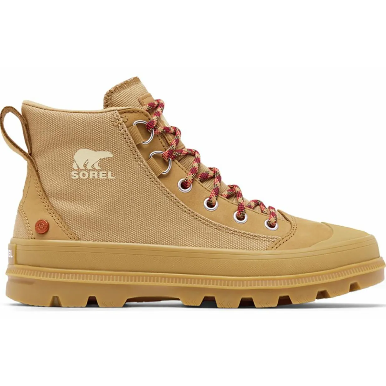 Femme Sorel Baskets^Baskets Scout N About Mid Sneaker Gear Chk marron