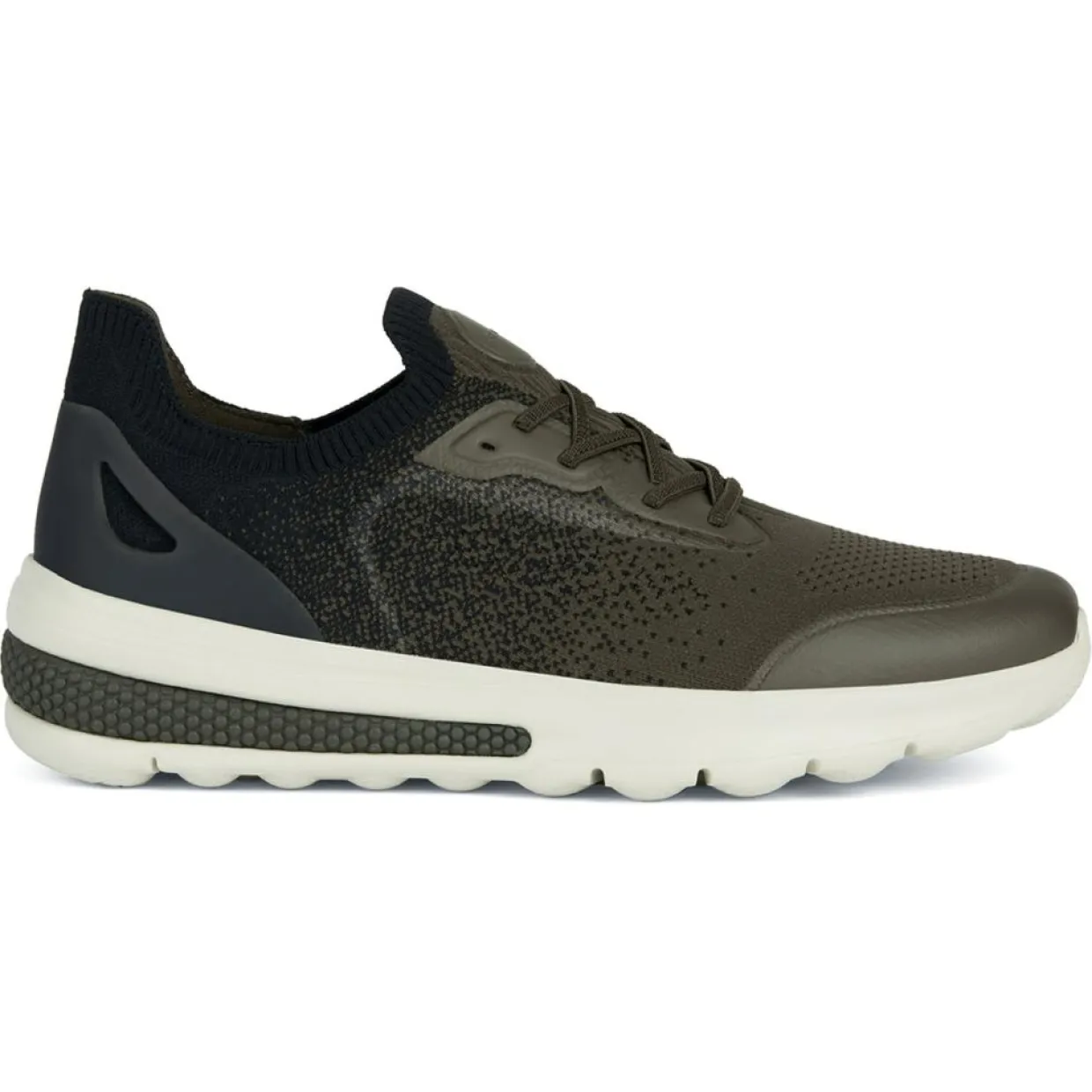 Baskets Spherica militaire/noir-Geox Clearance