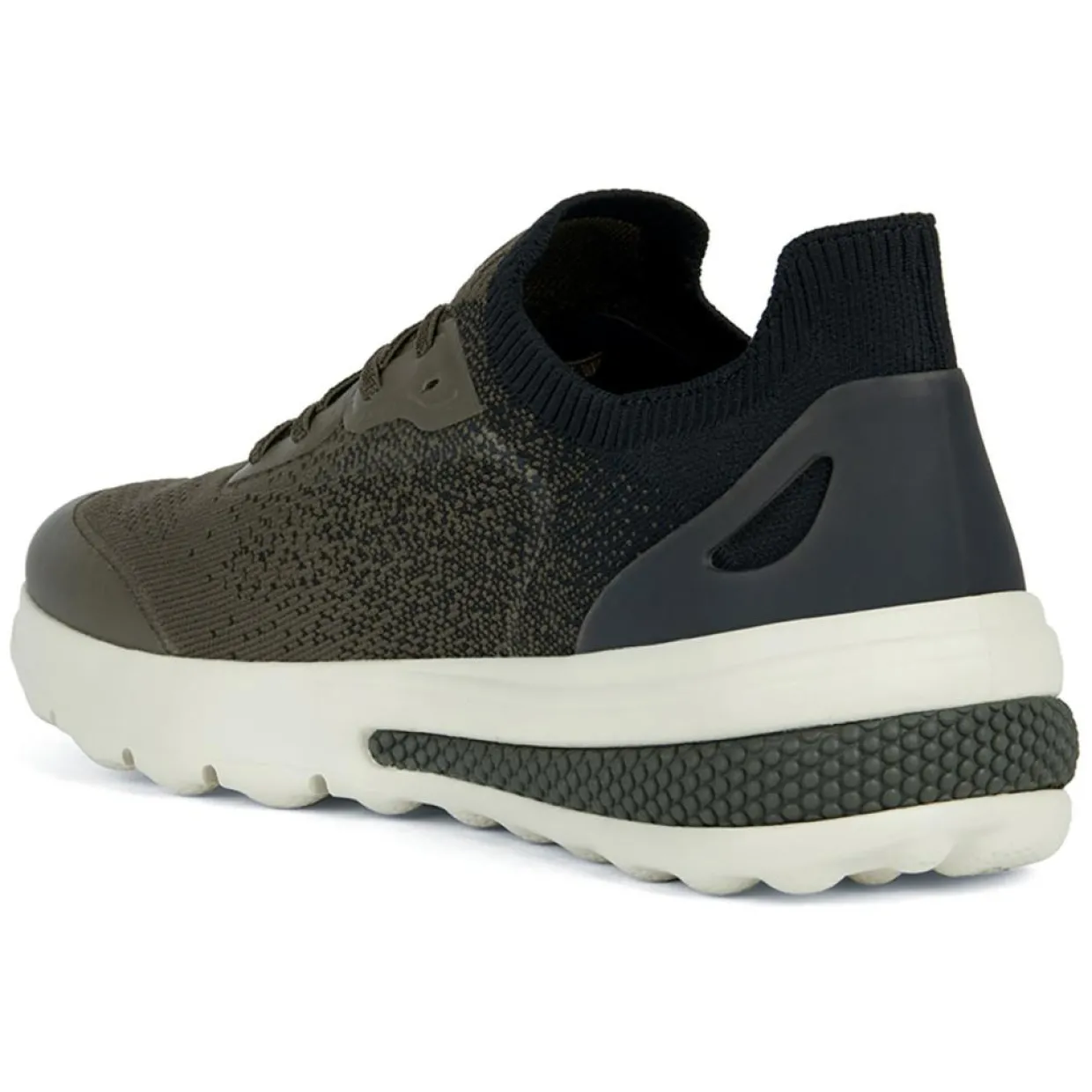 Baskets Spherica militaire/noir-Geox Clearance