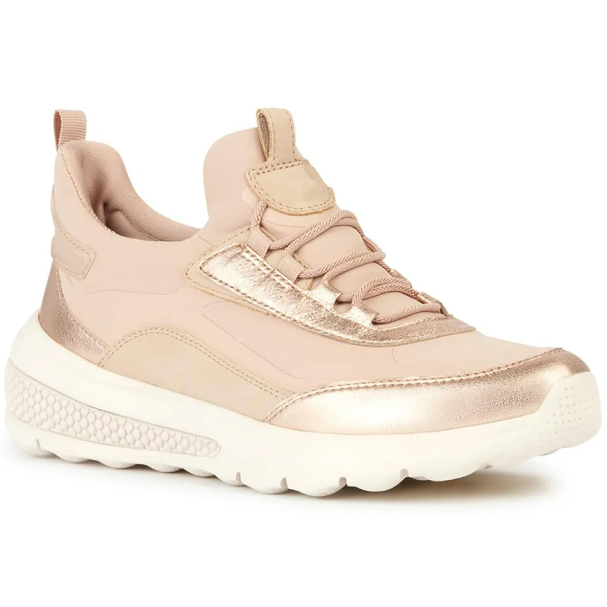 Baskets Spherica nude/rose doré-Geox Outlet
