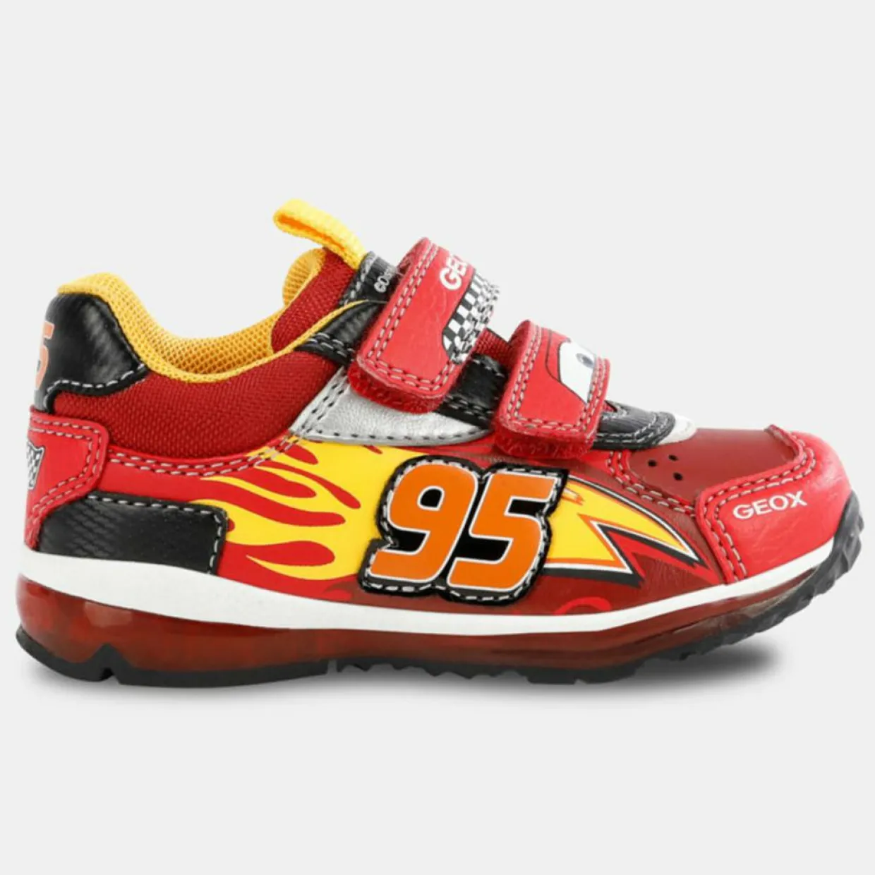 Enfant Geox Garçon^Baskets Todo X Cars rouges