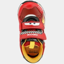 Enfant Geox Garçon^Baskets Todo X Cars rouges