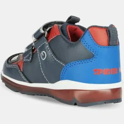Enfant Geox Garçon^Baskets Todo Spider-Man x Marvel bleu/noir