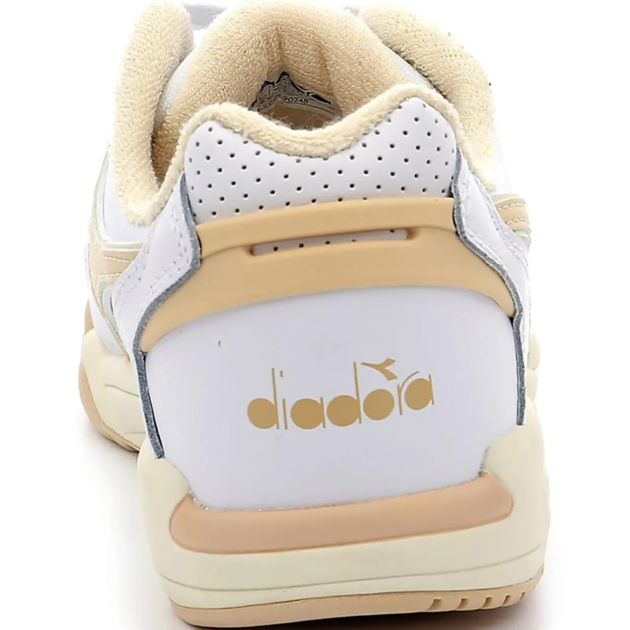 Baskets Winner blanc/jaune-Diadora Discount