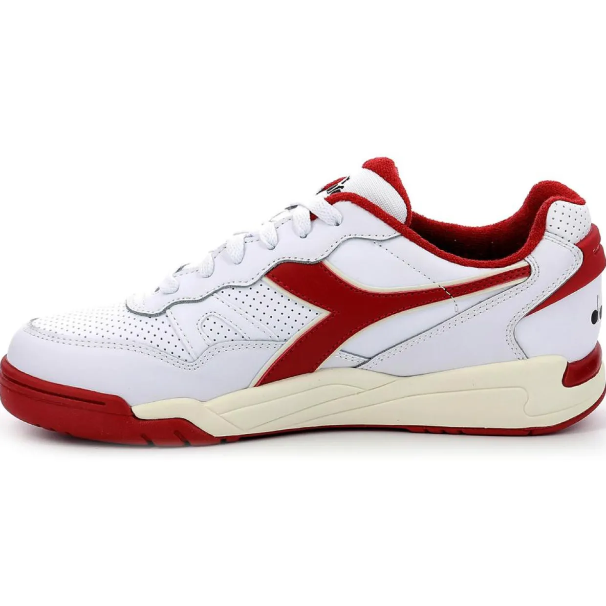 Homme Diadora Baskets^Baskets Winner blanc/rouge