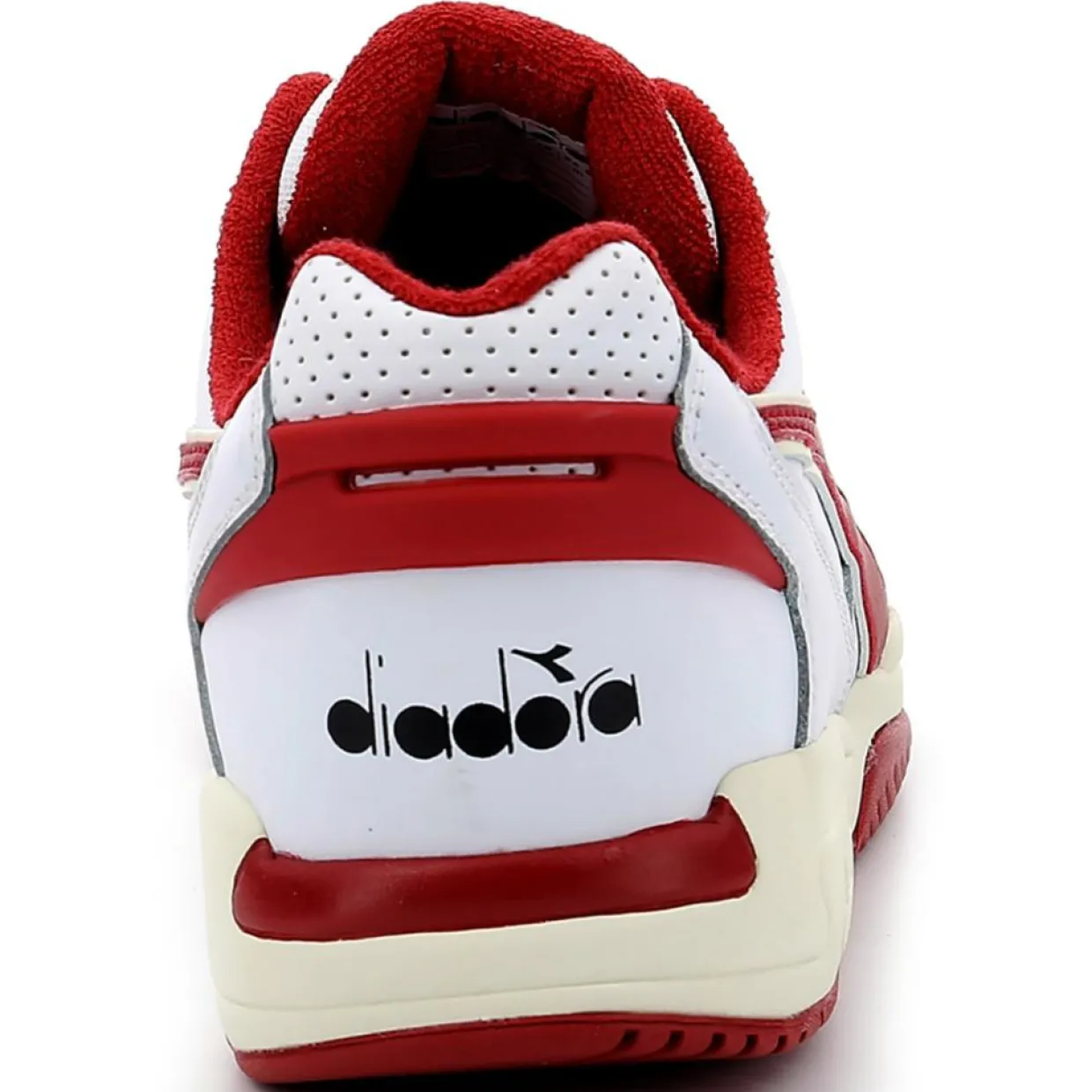 Homme Diadora Baskets^Baskets Winner blanc/rouge