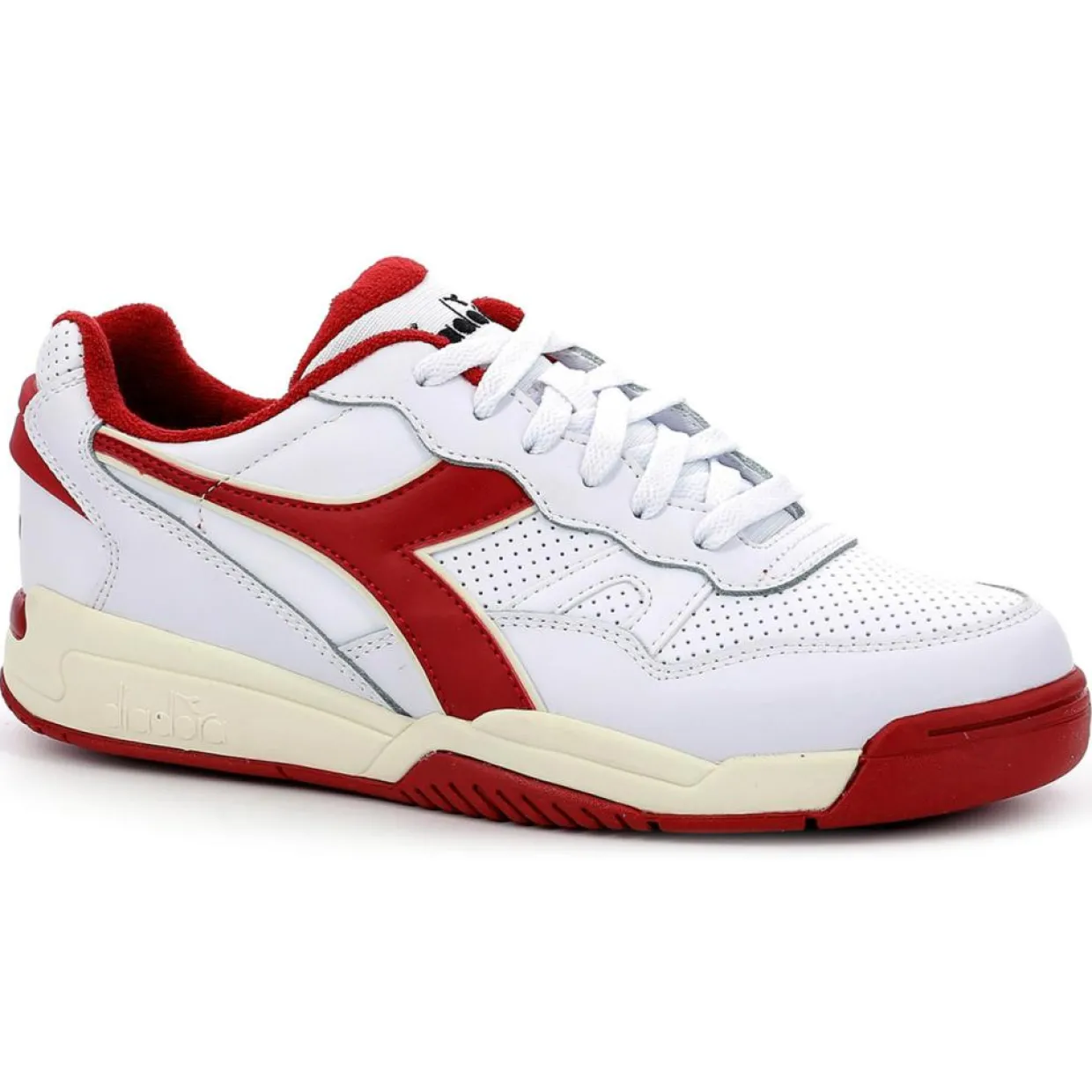 Homme Diadora Baskets^Baskets Winner blanc/rouge