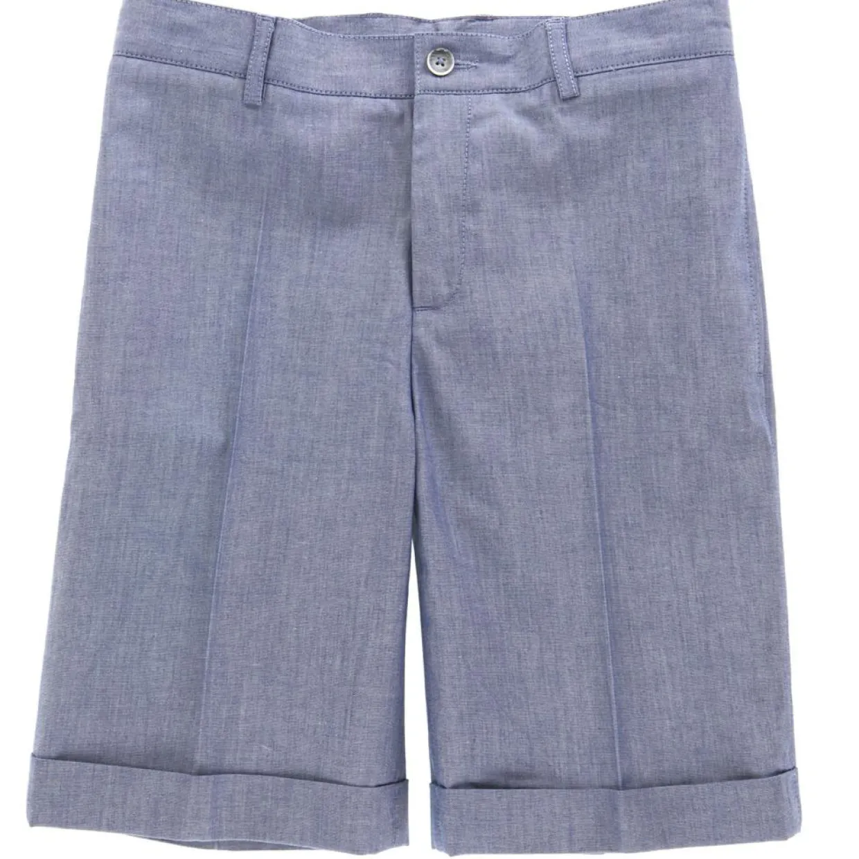 Enfant Hackett London Garçon^Bermuda en Toile de Coton bleu - 9A/15A