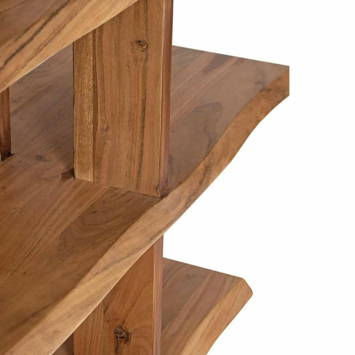 Bibliothèque déstructurée saba marron - 180x40x200 cm-Bois & Chiffons Best