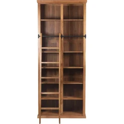 Bois & Chiffons Meubles De Rangement^Bibliothèque ouverte échelle acacia emma marron - 100x35x240 cm