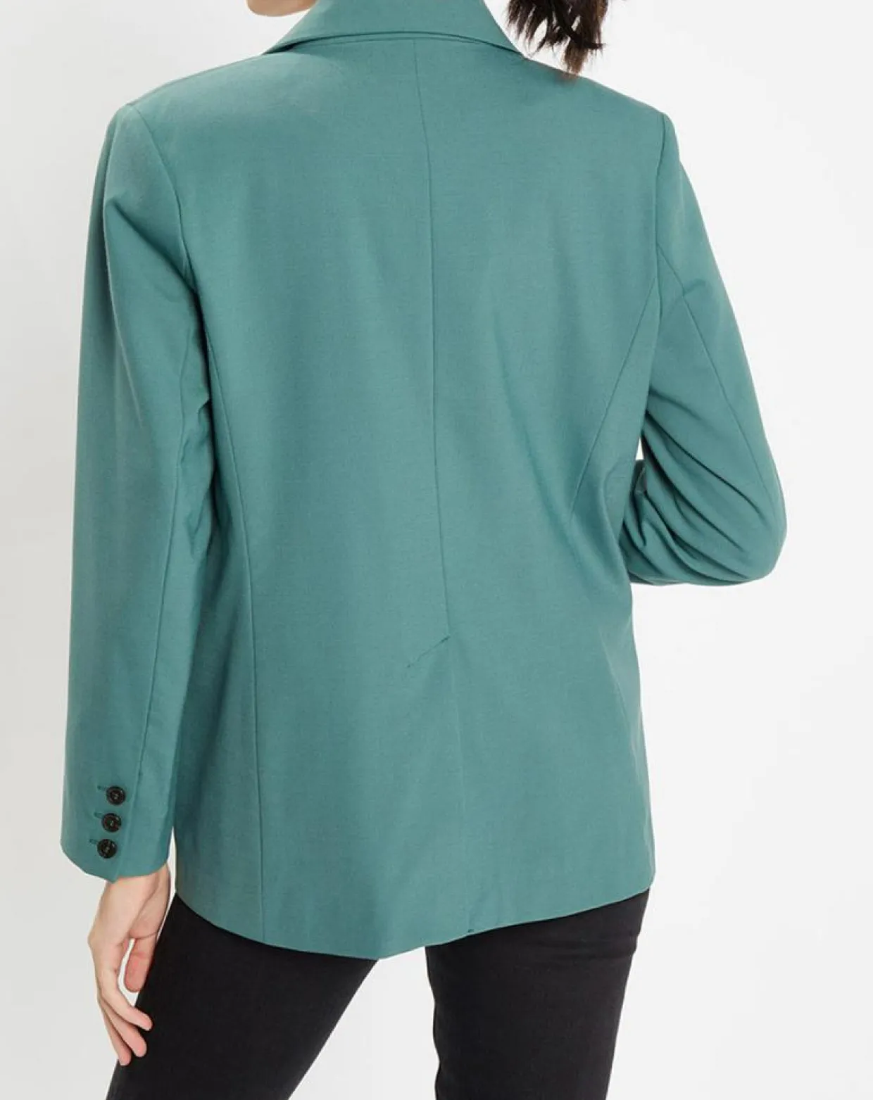 Femme Galeries Lafayette Vestes, Blousons^Blazer droit en Laine mélangée Cléo Oversize vert