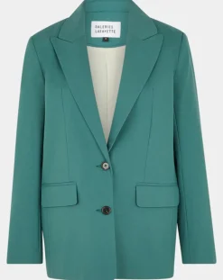 Femme Galeries Lafayette Vestes, Blousons^Blazer droit en Laine mélangée Cléo Oversize vert