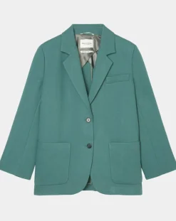 Blazer Oversize 2 boutons vert-Marc O'Polo Online