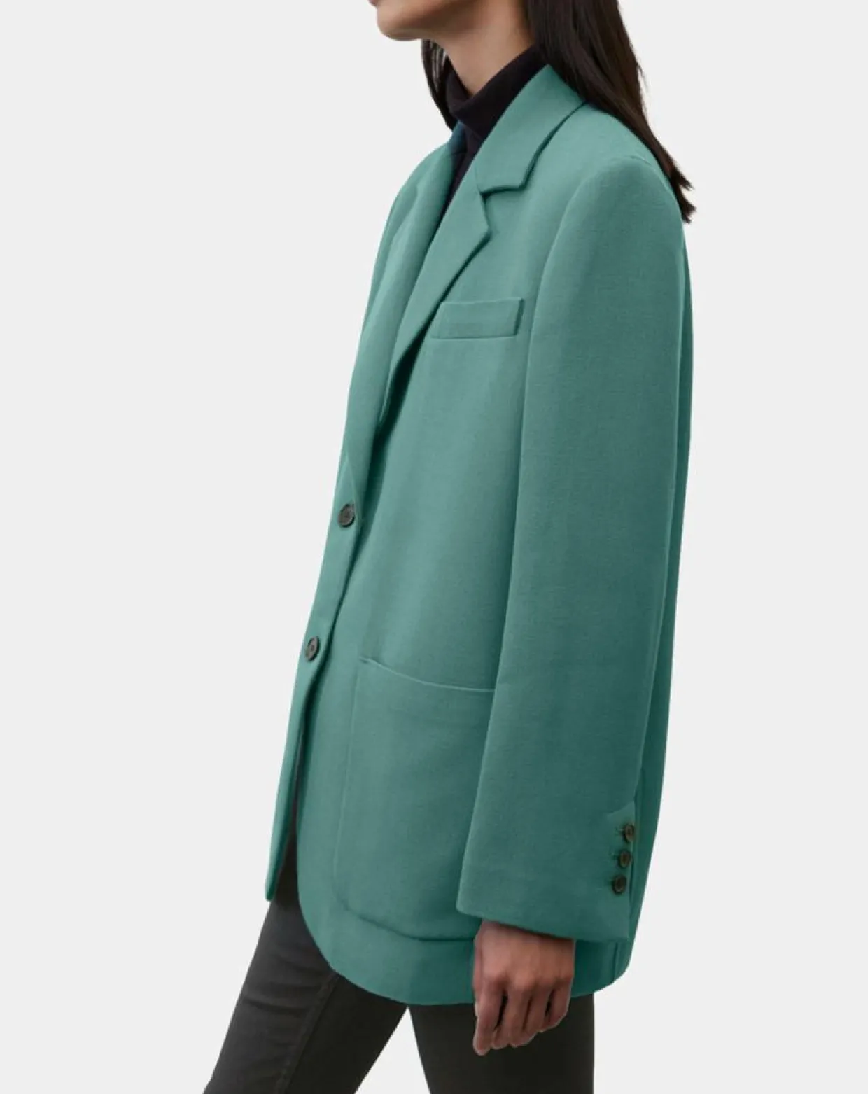 Blazer Oversize 2 boutons vert-Marc O'Polo Online