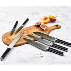 Bjorn Couteaux^Bloc avec couteaux de cuisine et couteaux à steak Jona Loviisa - 14 pièces inox mat