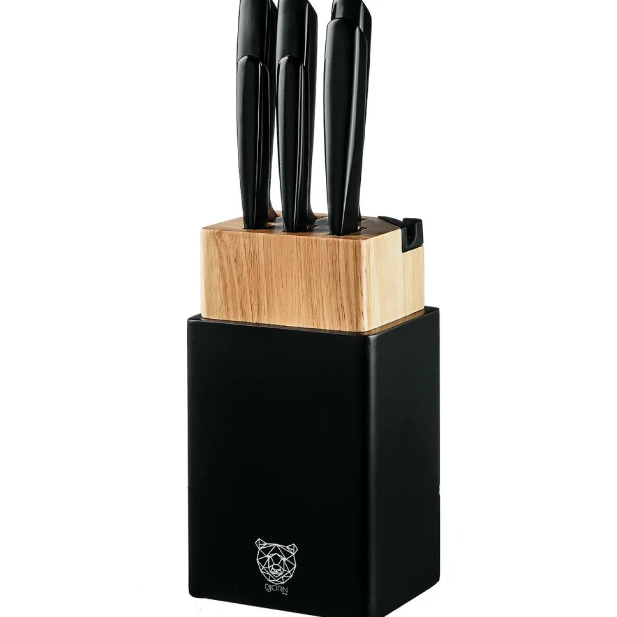 Bloc avec couteaux de cuisine Jensen Porvoo - 8 pièces-Bjorn Clearance