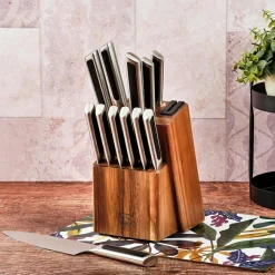 Bloc avec couteaux de cuisine et couteaux à steak Loki Loviisa - 14 pièces-Bjorn Sale