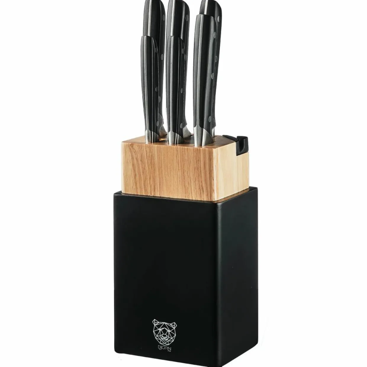 Bloc avec couteaux de cuisine Erling Porvoo - 8 pièces-Bjorn Outlet