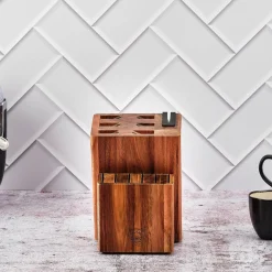 Bjorn Couteaux^Bloc avec couteaux de cuisine et couteaux à steak Jensen Loviisa - 14 pièces