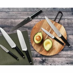 Bjorn Couteaux^Bloc avec couteaux de cuisine Jona Porvoo inox mat - 8 pièces