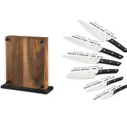 Bloc avec couteaux de cuisine Erling Rauma - 7 pièces-Bjorn Discount