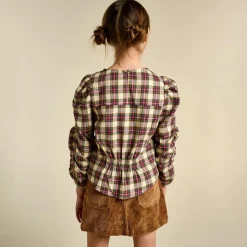 Blouse 100% Coton Bio Aladin tartan multicolore-Bellerose Online