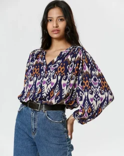 Femme The Korner Tops Et Blouses^Blouse Alix violette