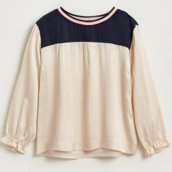 Blouse Astrid ample et fluide beige-Bellerose Discount