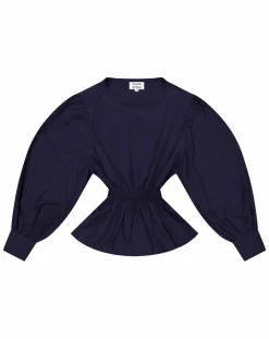 Blouse Beirut bleu marine-Chloé Stora Outlet