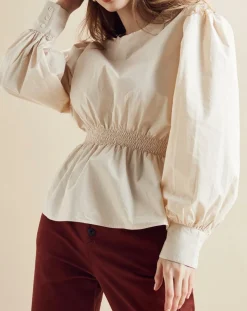 Blouse Beirut écrue-Chloé Stora Hot