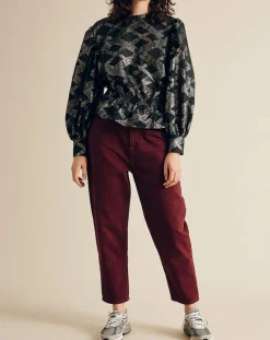 Femme Chloé Stora Tops Et Blouses^Blouse Beirut imprimée noir/multicolore