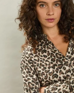 Blouse Canon naturel/marron-Hartford Sale