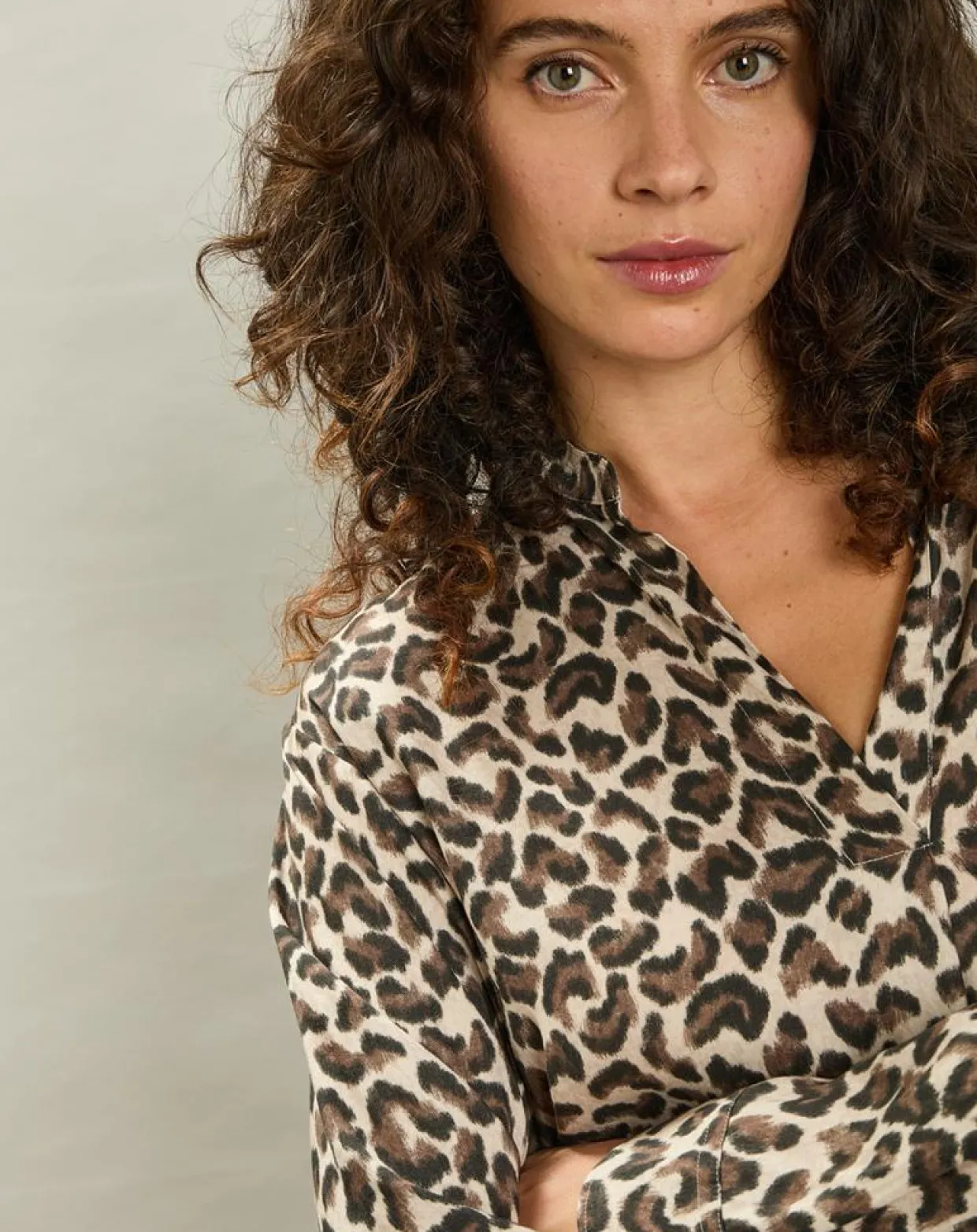 Blouse Canon naturel/marron-Hartford Sale