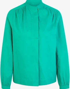 Femme Galeries Lafayette Tops Et Blouses^Blouse Charlotte à fronces verte