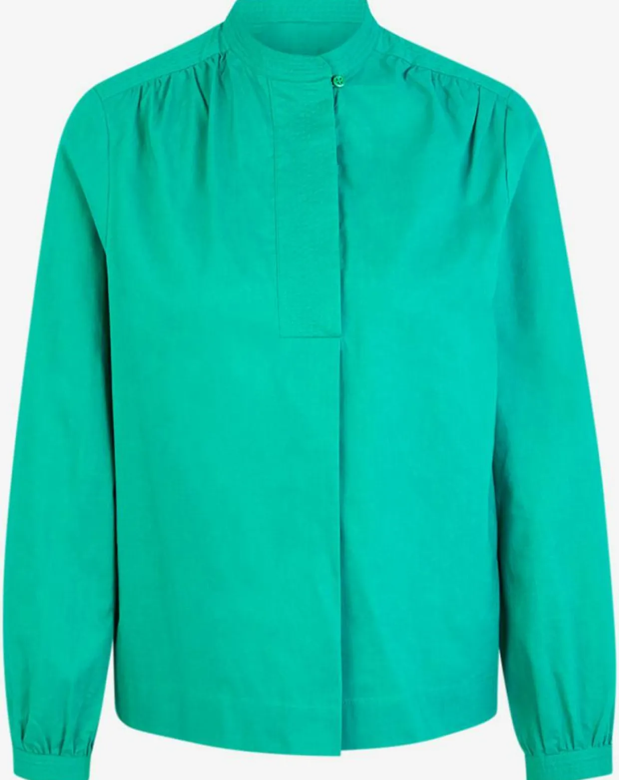Femme Galeries Lafayette Tops Et Blouses^Blouse Charlotte à fronces verte