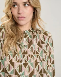 Blouse Codex verte-Hartford New
