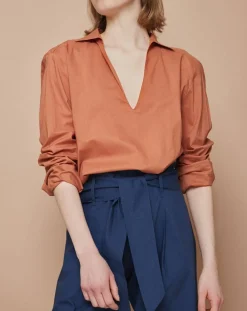 Femme Mare di Latte Tops Et Blouses^Blouse Dodo orange