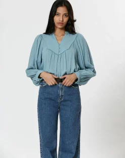 Femme The Korner Tops Et Blouses^Blouse Elena bleue
