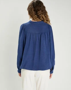 Femme The Korner Tops Et Blouses^Blouse Elena bleue